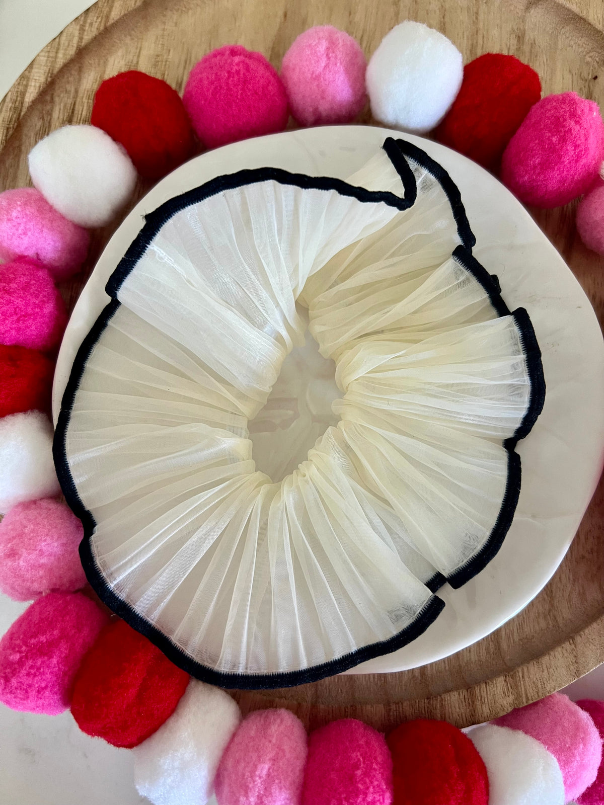 Pleated Scrunchie