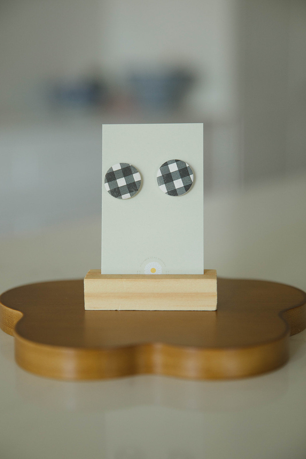 Gingham Stud
