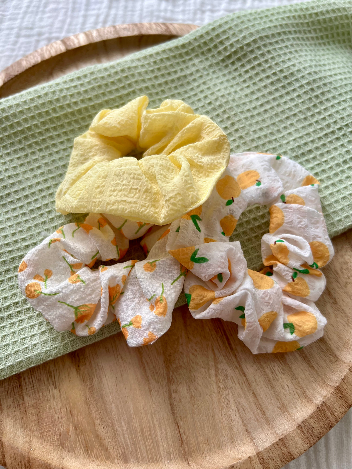 Yellow Scrunchie