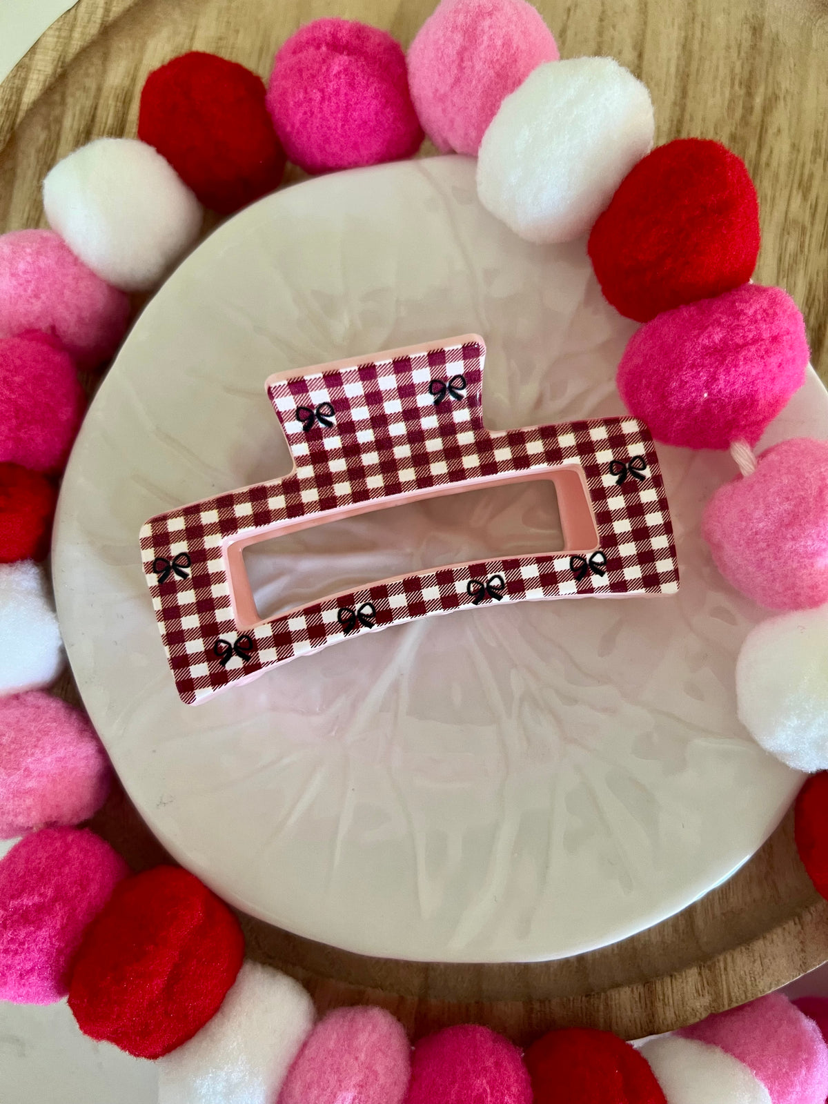 Valentine’s Claw Clip