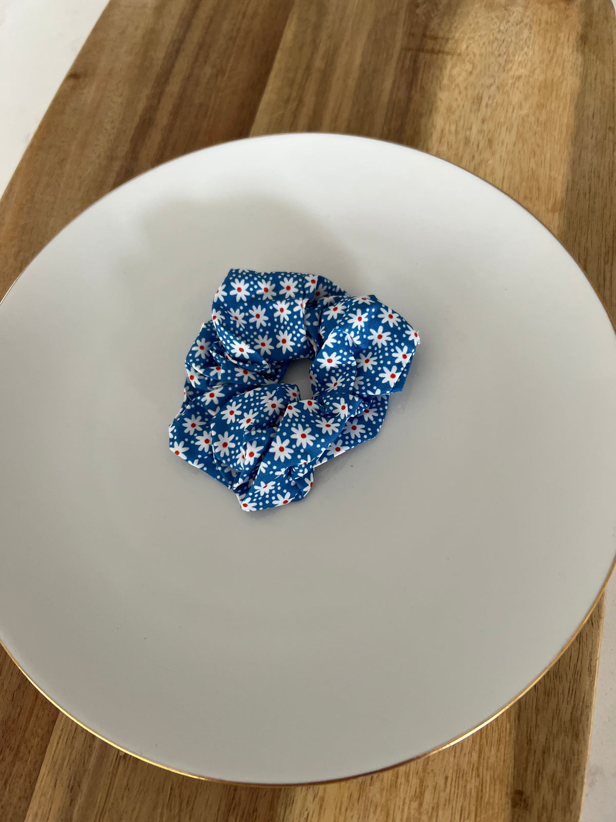 Flower Scrunchie