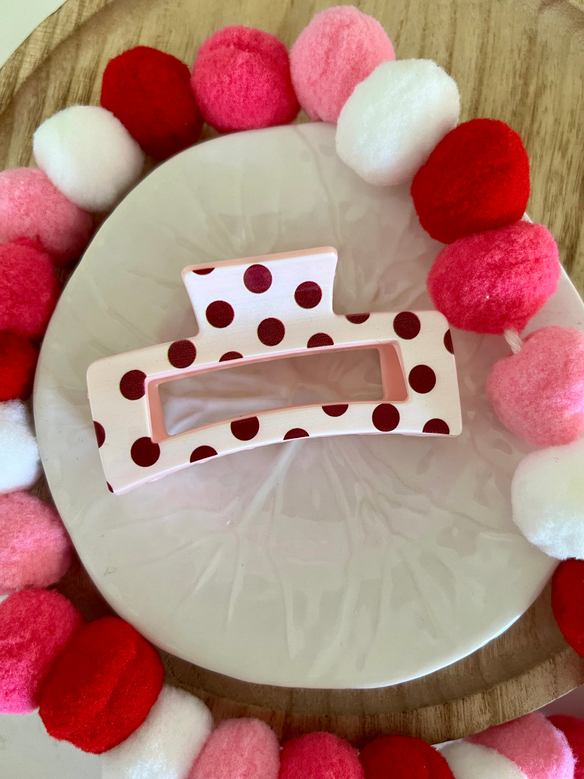 Valentine’s Claw Clip